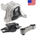 Fit For Fiat 500 L4 1.4L Trans. Engine Motor Mount & Torque Strut 3PCS. Fixed Price $58.89.