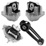 Engine Mounts & Automatic Trans 4PCS Set For Porsche Macan 18-15 3.0; 3.6L. Fixed Price $229.00.