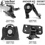 Anchor Motor Mounts 300387 Engine Mnt Kit. Fixed Price $294.23.
