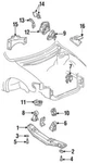 Genuine Ford Front Mount XF5Z-6038-AA. Fixed Price $21.05.