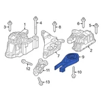 For Jeep Compass 2023-2025 68569386AA Engine Torque Strut. Fixed Price $49.22.