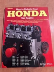 Book How Rebuild Your Honda Car Engine Tom Wilson 73-82 Civic Accord Prelude. Fixed Price $18.28.