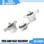 3X Engine Transmission Mount Kit Fit Maserati Ghibli Levante Quattroporte 4WD. Fixed Price $202.30.
