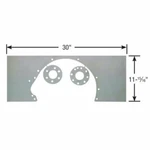 Competition Engineering 4036 Mid Mount Plate 30" X 11-15/16" .090" Thick. Fixed Price $155.91.