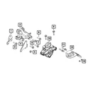 Genuine Mopar Engine Mount Isolator 68375799AE. Fixed Price $49.78.