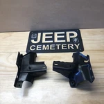 87-01 Jeep Cherokee Xj Comanche Mj 4.0L Engine Mount Brackets (bolts To Frame). Fixed Price $49.99.