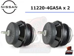 Nissan Genuine 11220-4GA5A (X2) Infiniti Q50 Q60 Awd Mounts V6 Motors N267. Fixed Price $218.27.