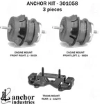 For Infiniti Q50 2021-2024 Anchor 301058 Engine Mount Kit. Fixed Price $235.33.