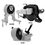 Rear, Right Engine Mounts & Left Trans. 3PCS For Toyota Camry 21-20 2.5L. Fixed Price $195.00.