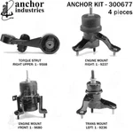 Anchor 300677 Engine Mount Kit. Fixed Price $257.54.
