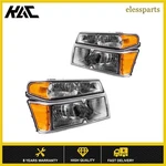 Pair Headlight Headlamp Assembly For Chevy Colorado Gmc Canyon 2004 05-2012. Fixed Price $103.99.