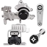 4PCS Engine Motor And Tran Mount Compatible For 14-17 Nissan Rogue 2.5L, Fron.... Fixed Price $243.88.