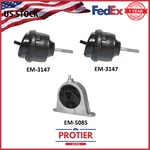 Engine Motor Mount Set For 2007-2008 Chrysler Pacifica 3.8 & 4.0L Auto Awd Fwd. Fixed Price $91.79.