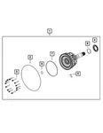 Genuine Mopar Torx Flange Head Bolt 6510055AA Complete Fastener Set!. Fixed Price $23.80.