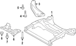 Genuine Nissan Engine Cradle 54401-6GP0A. Fixed Price $653.60.