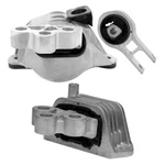 Rear, Front Right Engine Mounts & Left Trans 3PCS For Fiat 500L 16-14 1.4L. Fixed Price $249.00.