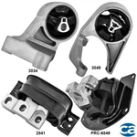 Engine Motor Mounts & Trans. 4PCS Set For Chrysler Sebring 01-06 L4 2.4L. Fixed Price $87.00.