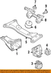 Bmw Oem 09-15 Z4-ENGINE Motor Mount/torque Strut 22116760330. Fixed Price $131.51.