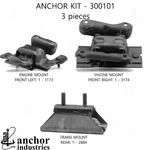 Anchor Engine Mount Kit For Excursion, F-250 Super Duty, F-350 300101. Fixed Price $134.53.
