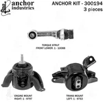 Anchor Engine Mount Kit For 2013-2015 Hyundai Elantra Gt 300194. Fixed Price $220.81.