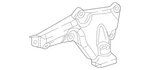 Genuine Mercedes-benz Engine Carrier 177-223-01-00. Fixed Price $165.10.