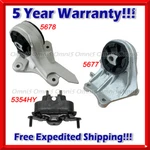 M708 Fits 2006-2009 Pontiac G6 3.9L Coupe Sedan Auto Trans & Motor Mount Set 3PC. Fixed Price $124.16.