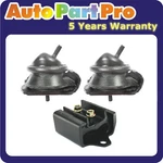 Engine Motor & Trans. Mount 1999-2004 For Nissan Frontier/ Xterra 3.3L Set 3PCS. Fixed Price $79.87.