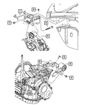 Genuine Mopar Engine Mount Support 4668526AE. Fixed Price $72.67.