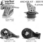 Anchor Engine Mount Kit For 17-19 Chevrolet Impala 300519. Fixed Price $200.97.