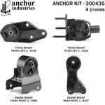 Genuine Anchor Engine Mount Kit 300435. Fixed Price $72.96.