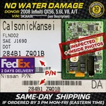Bcm Bcu 08 Infiniti QX56 5.6L Body Control Module Unit Computer 284B1 ZQ01B Oem. Fixed Price $79.77.
