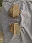 Studebaker 55-58 CYLINDER.59-60 Six Hawk Front Motor Mount Pair. Fixed Price $50.00.