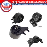 Motor & Trans Mount Set For 1990 - 1995 Mazda 323 1.6L 4PCS Replaces A2648;. Fixed Price $59.71.