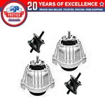Fits 2008-2013 Bmw Series M/135I/135IS, 3.0L Turbo Motor & Trans Mount Set. Fixed Price $153.57.