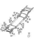 Genuine Mopar Mass Damper Right 68622598AA. Fixed Price $57.71.