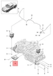 Genuine Porsche 718 Boxster Cayman 982 Engine Support 9A210147700. Fixed Price $89.01.