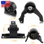 5105499AD Motor Transmission Mount Front Rear Kit For Dodge Caliber Jeep Compass. Fixed Price $53.99.