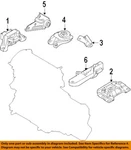 Mazda Oem 11-13 Enginetransaxle Mounting-side BBM239060A. Fixed Price $177.76.