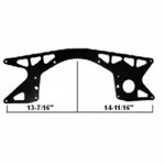 U-b Machine 50-0101 Motor Plate Mid 5/8 Offset Aluminum For Small Block Chevy. Fixed Price $141.26.