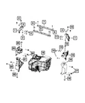 Genuine Mopar Electric Drive Motor Mount Isolator 68590127AC. Fixed Price $115.25.