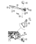 Genuine Mopar Engine Support 4721871AE. Fixed Price $86.70.