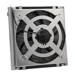#363-9500 A/c Condenser+aluminum Shroud Fan Fit Caterpillar Excavator 330F 326F/. Fixed Price $599.00.