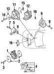 Genuine Mitsubishi Side Mount MB911266. Fixed Price $117.11.