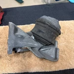 Mercedes W210 Engine Mount OM606 Right W/ Heat Shield A6062230104. Fixed Price $30.00.