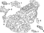 Genuine Nissan Engine Mount 11210-7LG0D. Fixed Price $248.56.