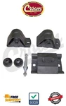 Engine Mount Kit-s Crown 52000074K Fits 87-90 Jeep Wrangler 2.5L. Fixed Price $66.67.