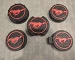 Ford Mustang Gt 5 Piece Engine Cap Set 1994-2009 Models. Fixed Price $85.00.