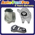 Engine Motor, Torque Strut & Auto Trans Mount Ford Explorer 3.5L 2015 3PCS. Fixed Price $115.43.