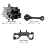 For Subaru Wrx Sti 2013-2021 Anchor 300216 Engine Mount Kit. Fixed Price $159.74.