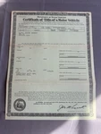 Genuine Original 1966 Chevrolet Impala Ss 2 Door Coupe Nc Car Title 168376. Fixed Price $75.00.